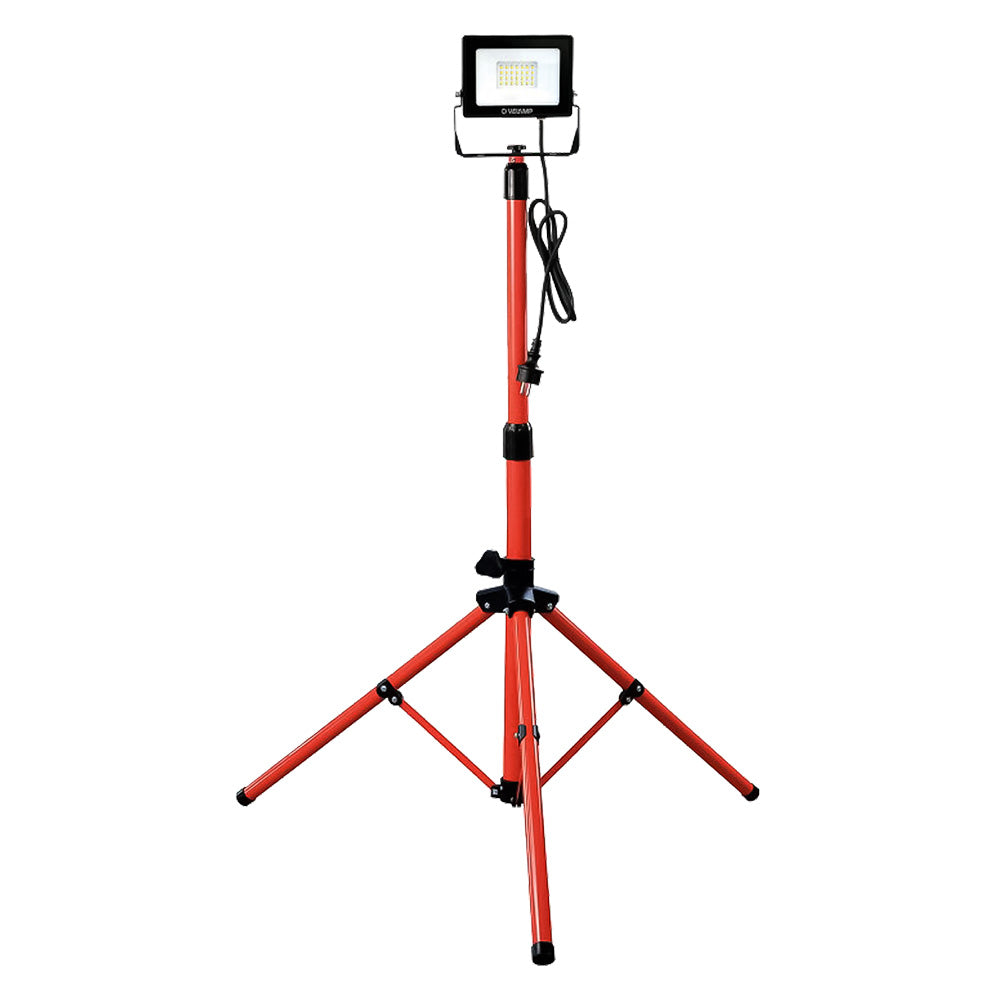 VELAMP PROIETTORE LED SINGOLO 'LIGHT PAD' 1 x 20 W - 4000K / altezza max 155 cm