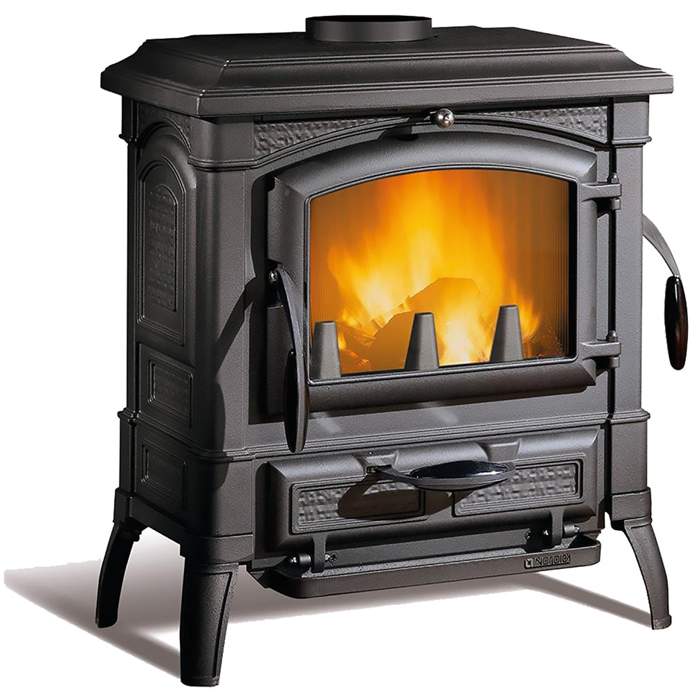 La Nordica Extraflame STUFA A LEGNA 'ISETTA EVO 4.0' 7,3 kw - colore nero antracite