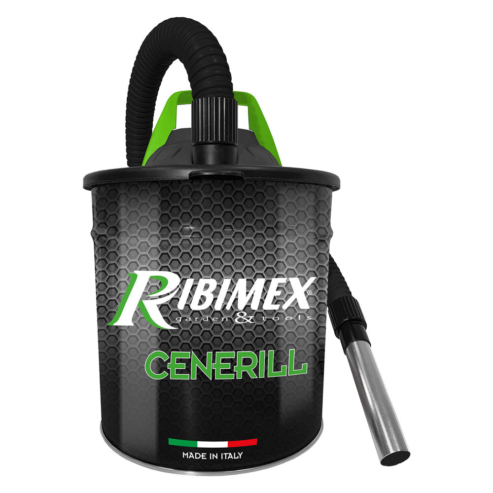RIBIMEX BIDONE ASPIRACENERE 'CENERILL' Lt. 18 - 1000 W