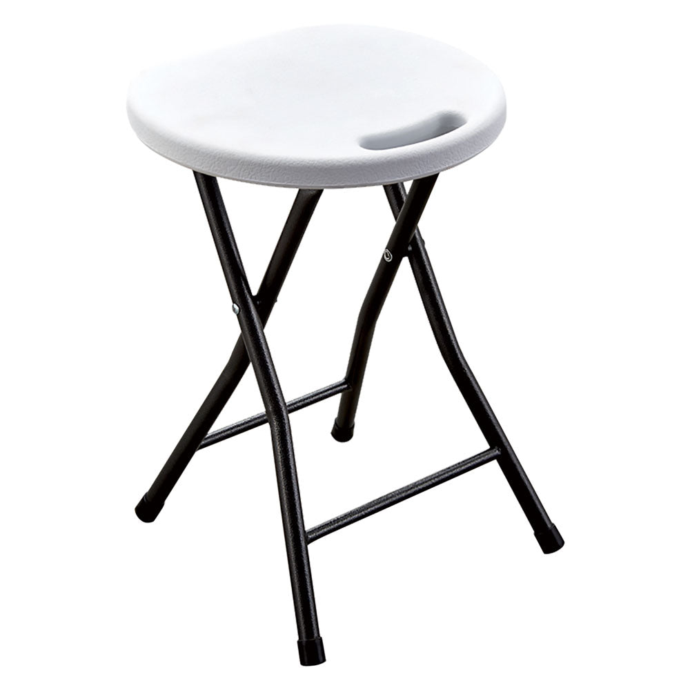 LIF SGABELLO PIC NIC PIEGHEVOLE 'PARTY' cm 33 x 30 H 46 cm - col.bianco