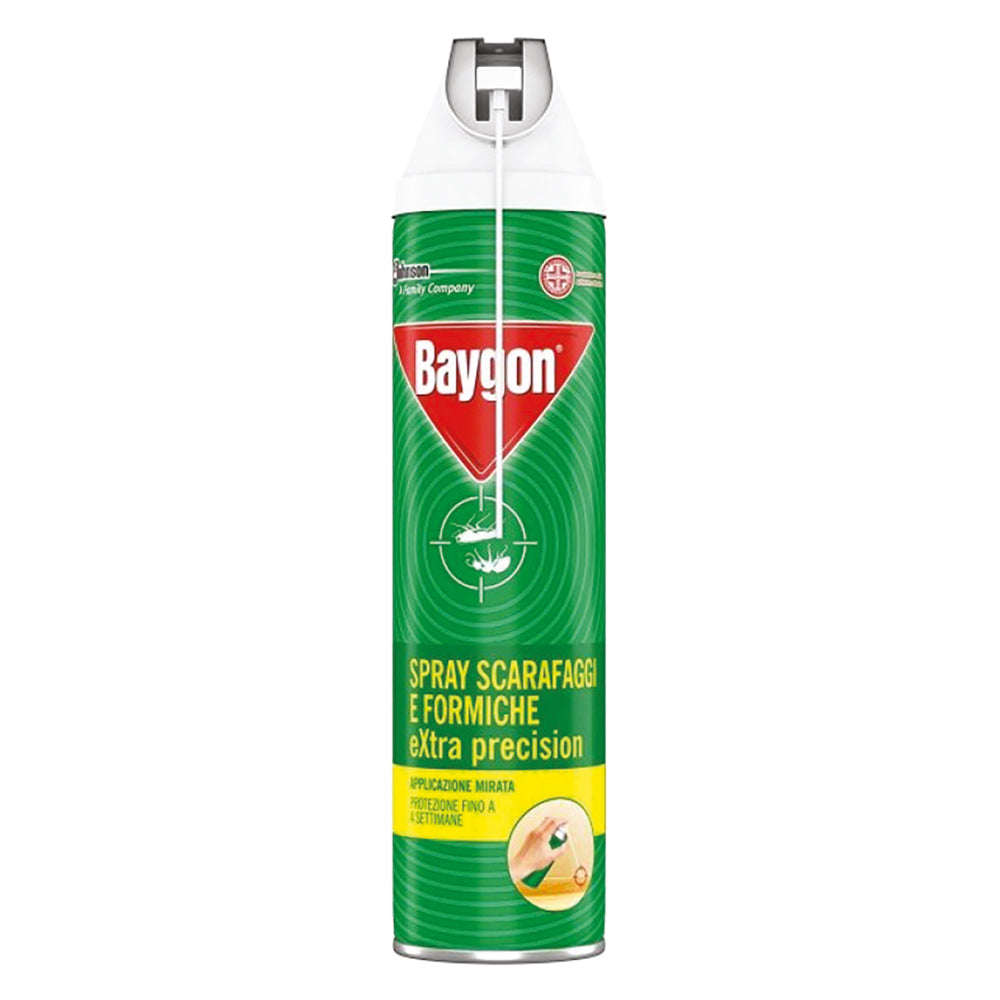 BAYGON INSETTICIDA SPRAY 'SCARAFAGGI E FORMICHE 'EXTRA PRECISION' ml 400