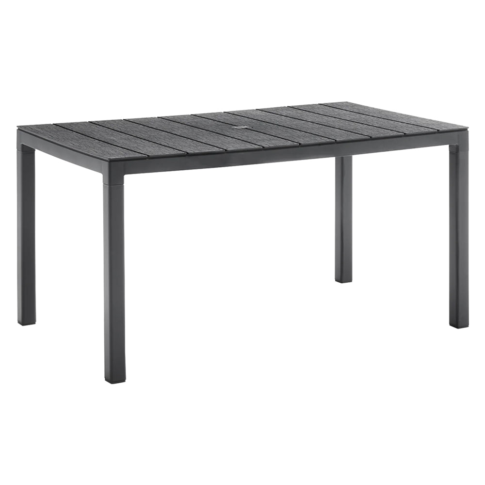 BICA TAVOLO IN POLIPROPILENE SINGOLO 'KING' cm 146x86x h.74 - bianco
