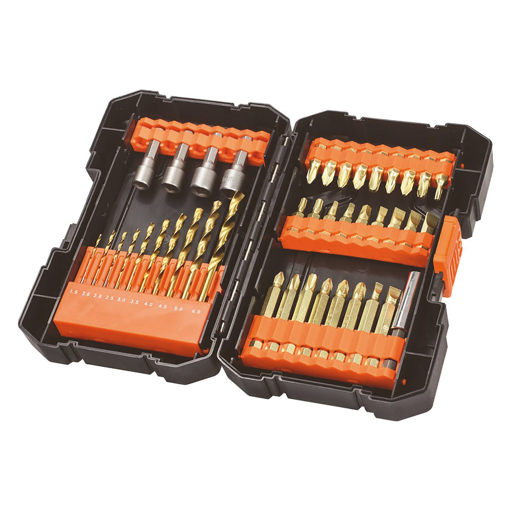 BLACK DECKER INSERTI E PUNTE IN SET 'A7227-XJ' 41 pezzi