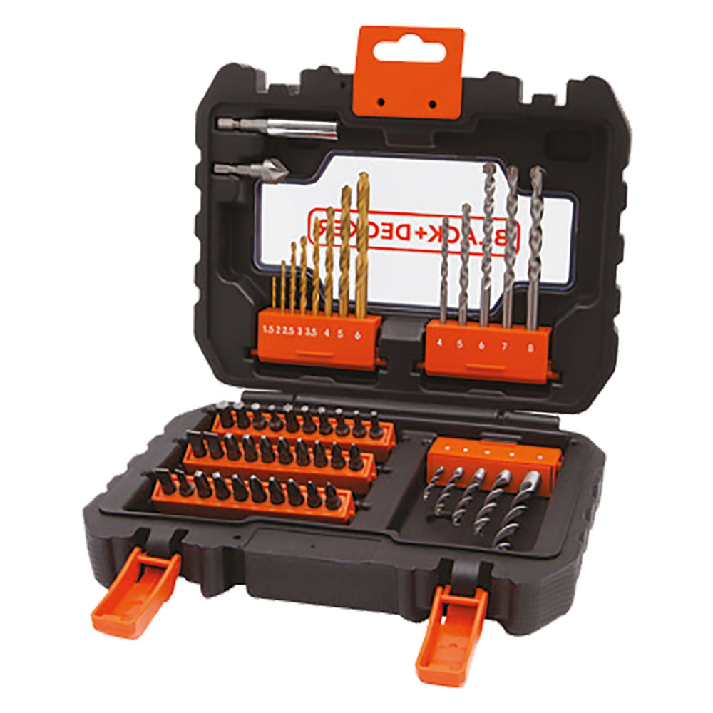 BLACK DECKER INSERTI E PUNTE IN SET 'A7232-XJ' 50 pezzi