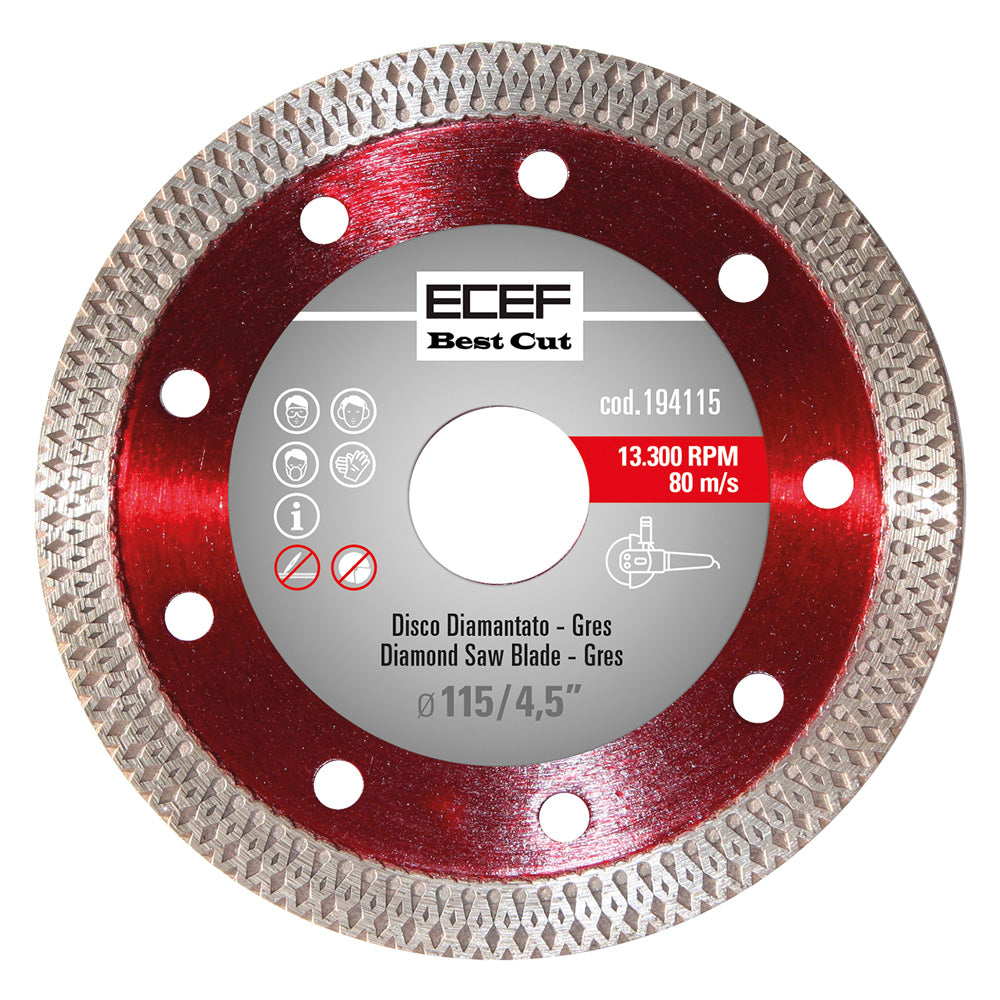 ECEF DISCO DIAMANTATO ø 115 x 1,3