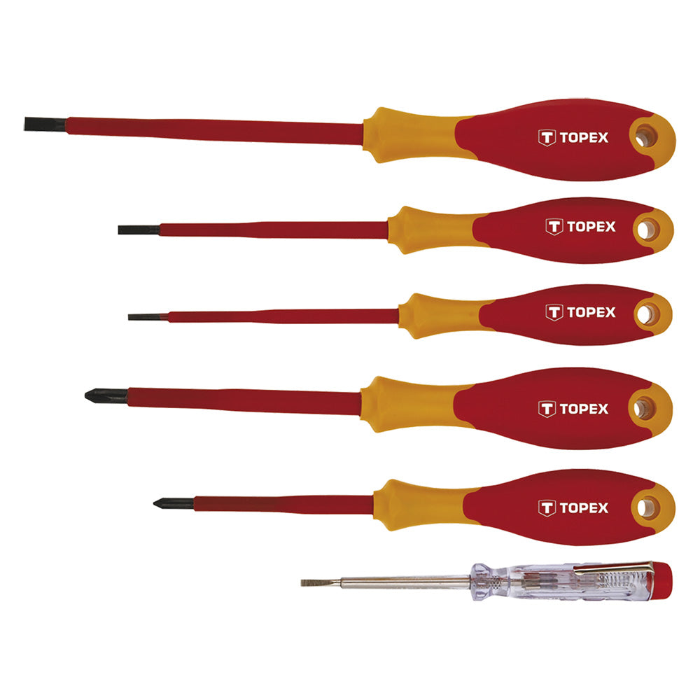 TOPEX SERIE CACCIAVITI ISOLATI 6 pezzi