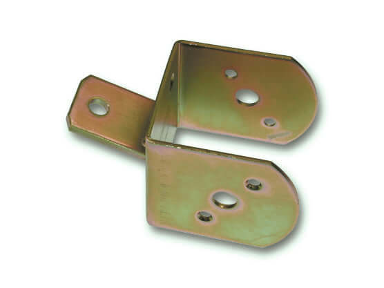 MINUTEX 914 - GIUNTO DI RACC. PER TRAV.70X70 C.P. MM 50 ACCIAIO ZINCO+ A.R.C. MINUTEX