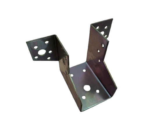 Supporto per travi tipo aperto in acciaio zincato MINUTEX, 45x168 mm