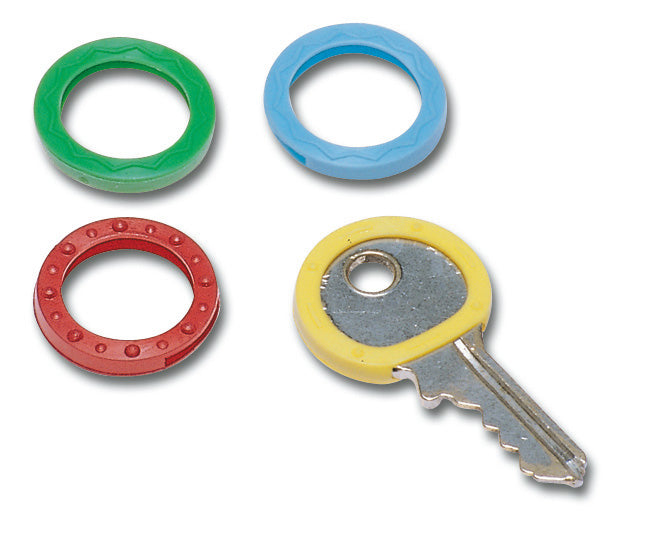 Cerchietti segnachiave in plastica colorati assortiti MINUTEX