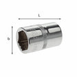 USAG U02354212 - 235 X 1/2 12 CHIAVE A BUSSOLA USAG