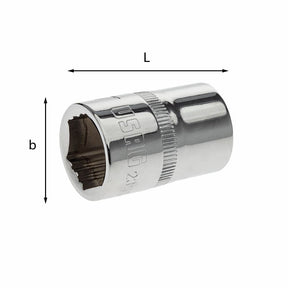 USAG U02354215 - 235 X 1/2 15 CHIAVE A BUSSOLA USAG
