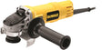 Smerigliatrice angolare DeWALT 115mm 800W con impugnatura laterale e interruttore No-Volt.