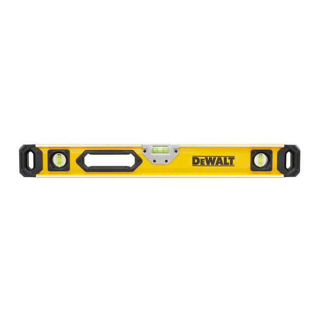 Livella a sezione rettangolare cm 60 - con 2 bolle verticali e 1 bolla orizzontale DeWALT DWHT0-43248