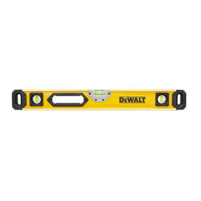 Livella a sezione rettangolare cm 60 - con 2 bolle verticali e 1 bolla orizzontale DeWALT DWHT0-43172