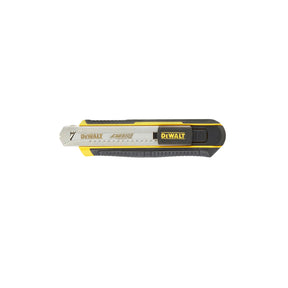 Cutter autobloccante 18mm con rotella bloccalama in punta per ulteriore sicurezza DeWALT DWHT0-10249