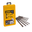 Set 7 punte sds-plus elite 4 taglienti DeWALT DT8976-QZ