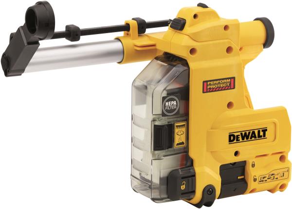 Sistema aspirazione polveri per Tassellatori SDS-Plus filtro HEPA DeWALT D25304DH-XJ