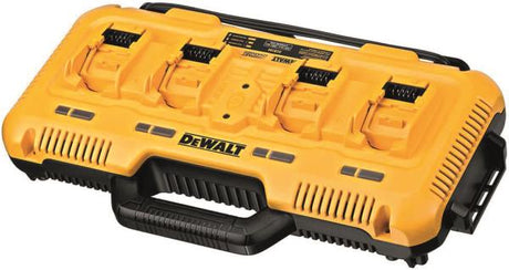 DeWALT DCB104-QW - Caricabatterie rapido universale a 4 ingressi. DeWALT