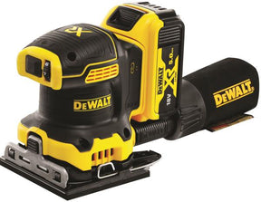 Levigatrice orbitale 1/4 di foglio 18V XR Brushless - 2 x 5Ah DeWALT DCW200P2-QW