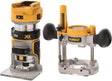 DeWALT DCW604NT-XJ - Elettrofresatrice con adattatore per base fissa DeWALT