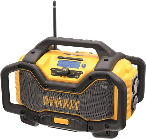 DeWALT DCR027-QW - Radio Caricabatterie da Cantiere BLUETOOTH. DeWALT