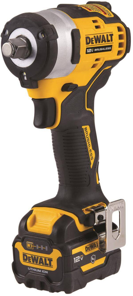 DeWALT DCF901P1G-QW - Avvitatore ad impulsi 1/2" 12V motore BRUSHLESS batterie XR serie "G" DeWALT