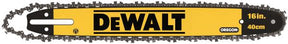 Kit barra e catena cromata 40 cm DeWALT DT20660-QZ
