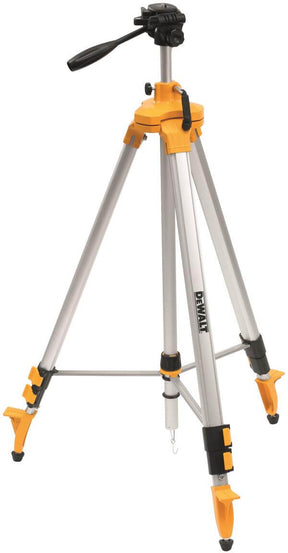 Treppiede in alluminio DeWALT regolabile, bolla torica orientabile e attacco 1/4".