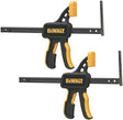 Coppia di morsetti rapidi per binario guida DeWALT DWS5026-XJ