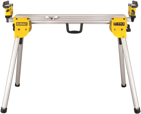 cavalletto di supporto estendibile DeWALT 1,1m con struttura robusta e supporti integrati