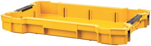 vassoio interno utensili DeWALT giallo per la gestione e stoccaggio degli utensili e accessori.