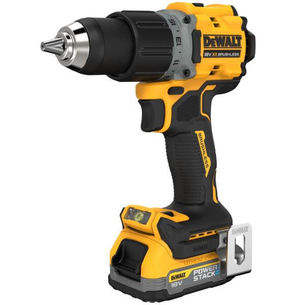 DeWALT DCD800P2T-QW - Trapano Avvitatore compatto 2 Velocità XR 18V BRUSHLESS - 2 x  XR 18V 5Ah DeWALT