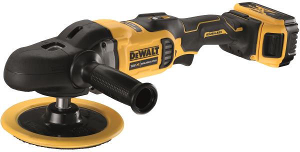 DeWALT DCM849P2-QW - Lucidatrice rotatoria 18V Motore BRUSHLESS DeWALT