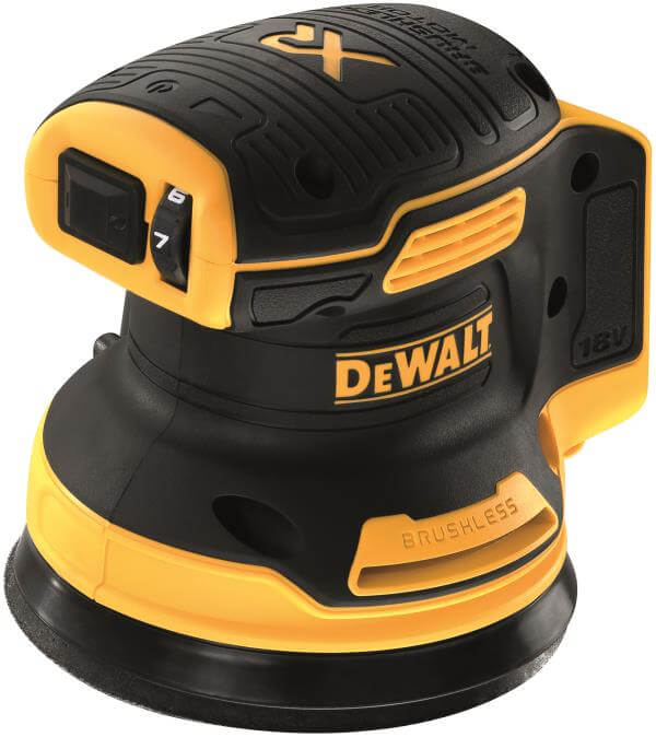 DeWALT DCW210NT-XJ - Levigatrice roto-orbitale da 125mm 18V Motore BRUSHLESS DeWALT