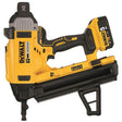 Chiodatrice cemento 18V brushless DeWALT, motore brushless, design compatto, ideale per lavoro su cemento.