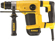 Scalpellatore a L DeWALT 1000W SDS-Plus con impugnatura laterale e design antivibrazioni.