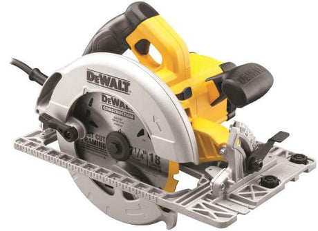 sega circolare DeWALT 190mm 1600W, potente e preciso, ideale per tagli in legno e materiali duri.