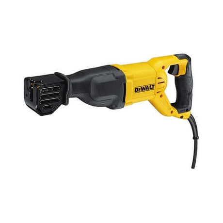 sega universale DeWALT 1100W, potente, variabile, per tagliare legno, PVC e profilati con valigetta inclusa.