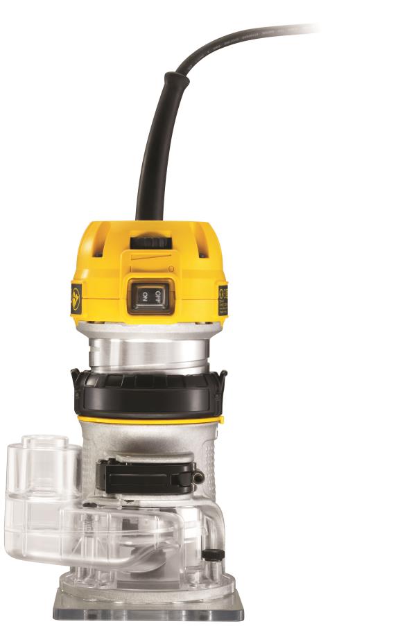 Elettrofresatrice compatta a base fissa 900W 8mm DeWALT D26200-QS