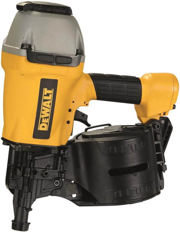 Caricatore a bobina DeWALT per chiodi 50-90mm. Strumento per fissaggio chiodi con caricatore da 225-300.