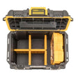 DeWALT DWST08035-1 - Vasca portautensili ToughSystem 2.0 profonda con vaschetta estraibile, separatori, protezione IP65 e struttura ad alta resistenza. DeWALT