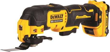 DeWALT DCS353D2-QW - Utensile multifunzione 12V motore BRUSHLESS. DeWALT
