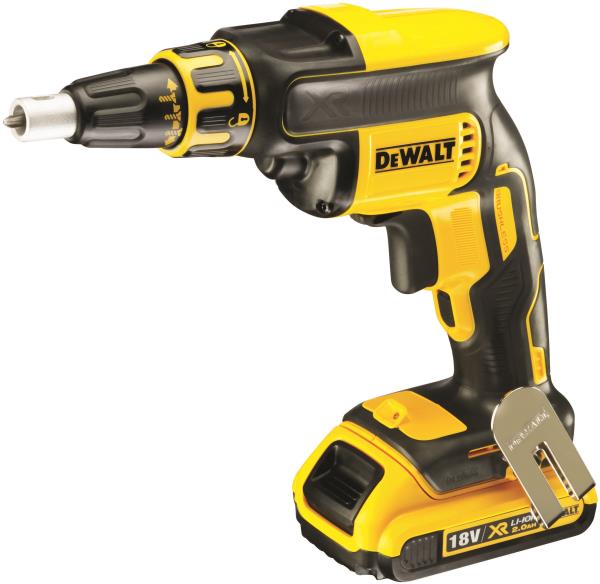 Avvitatore per cartongesso XR 18V BRUSHLESS - 2 x 2Ah DeWALT DCF620D2-QW