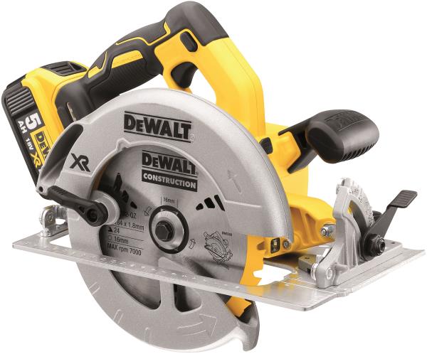 Sega Circolare 184/16mm XR 18V BRUSHLESS - 2 x 5Ah DeWALT DCS570P2-QW
