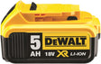Batteria litio XR 18V 5Ah DeWALT DCB184-XJ
