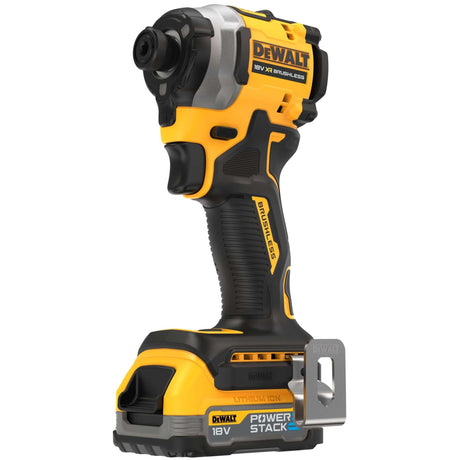 DeWALT DCF850E2T-QW - Avvitatore ad impulsi compatto 3 velocità 18V XR BRUSHLESS attacco 1/4”. Coppia di serraggio 205Nm DeWALT