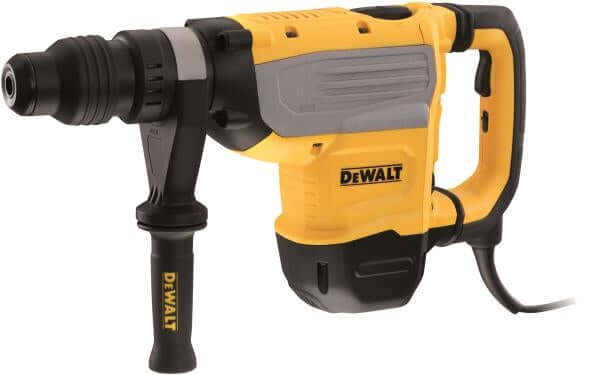 Martello demoperforatore 1600W SDS-MAX con impugnatura laterale e sistema antivibrazioni.