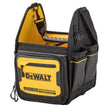 Borsa aperta 11 pollici DeWALT con tracolla e scompartimento impermeabile, tessuti di alta qualità.