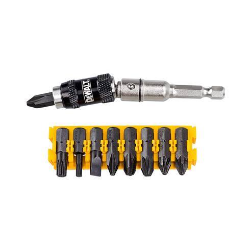 Set 32 pezzi per avvitare Extreme FlexTorq composto da: 1 porta inserti magnetico con zona di DeWALT DT70743T-QZ