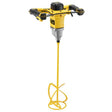 Miscelatore DeWALT 1600W con doppia maniglia e frusta M14, potenza 1600W, 3 velocità da 225 a 725 giri/min.